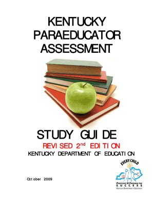 kentucky paraeducator assessment practice test